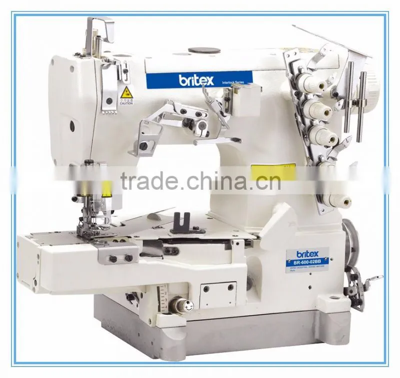 BR-600-02BB High Speed Cylinder-bed Interlock With Tape Binding(edge Rolling)