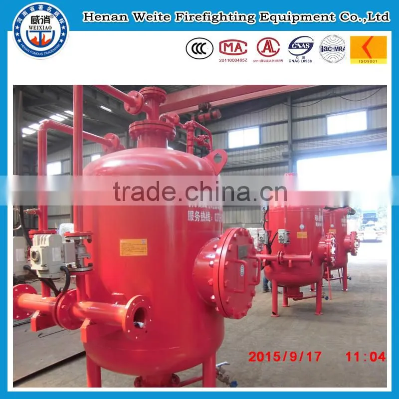 3000L carbon steel foam bladder tank,foam liquid tank factory