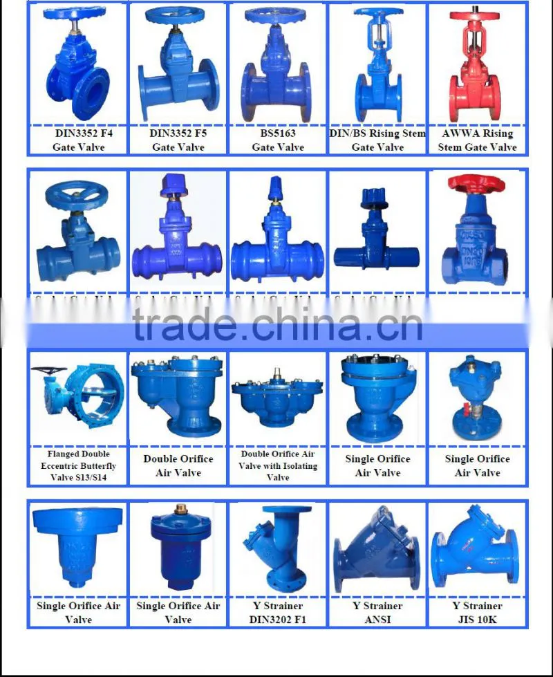 DI DIN3202 F1 Y Strainer DN400 PN16