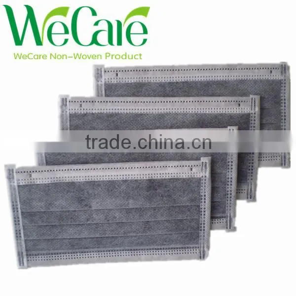 Disposable Non woven surgical 3-ply blue Hygienic Sanitary face mask with earloop 17.5*9.5cm