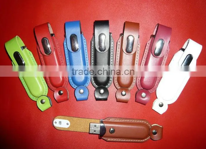 leather case factory price 1/2/4/8/16/32gb 16 gb usb flash drive