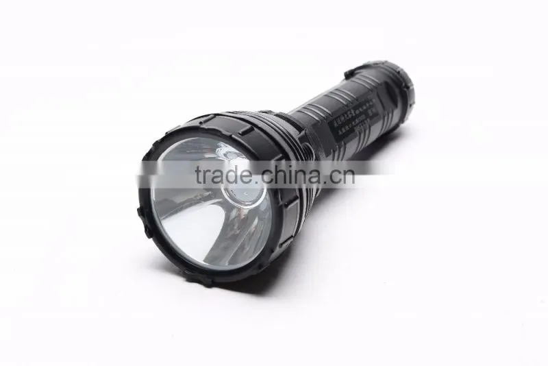 most powerful led flashlight for hunting camping led torch light 8w rechargeable lithium battery led flashlight