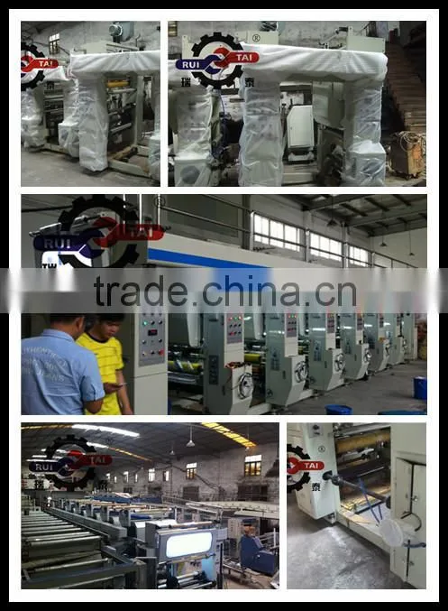 High Speed Multicolor Gravure Printing Machine