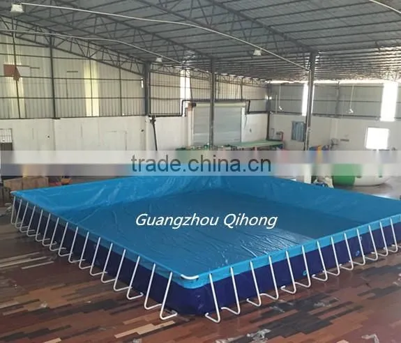 Factory price intex rigid inflatable steel frame pool, used swimming pool for sale