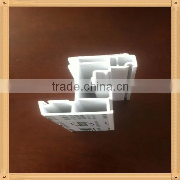 plastic inward windows sash/plastic extruded pvc profiles/plastic upvc profile