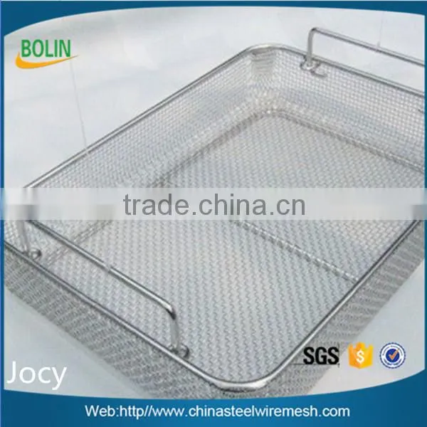 metal material and storage type stainless steel tube basket (free sample)