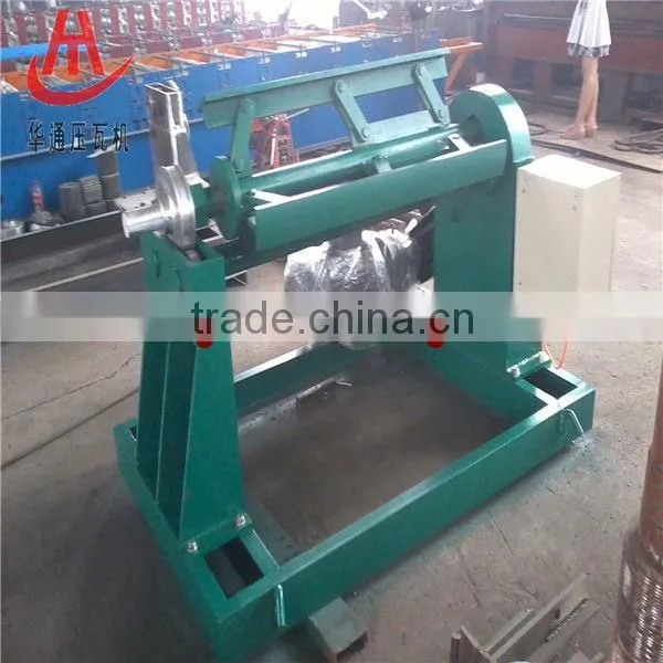 High efficiency steel uncoiling machine
