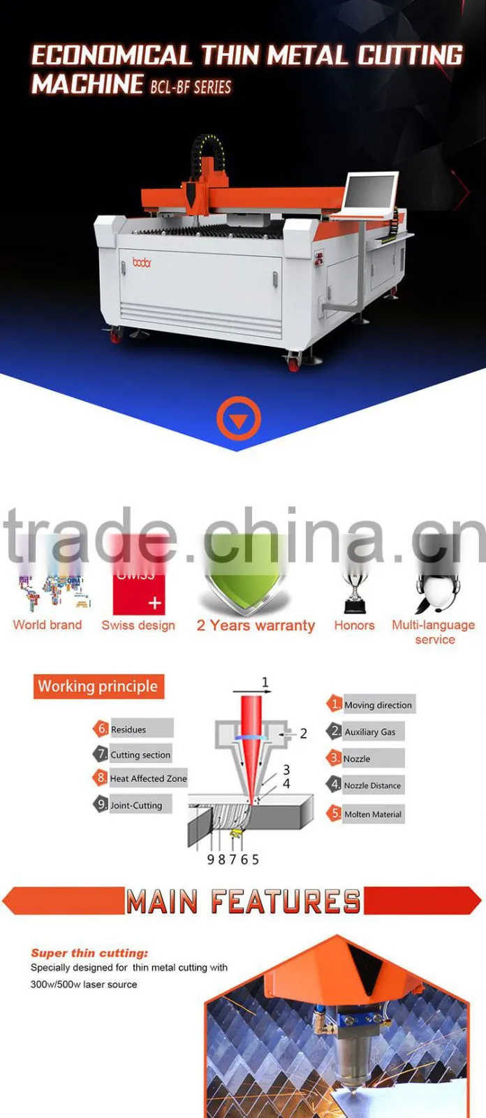hot sale fiber laser metal cutter machines
