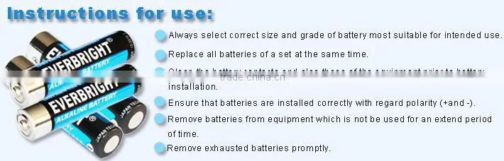 alkaline battery lr6 1.5v dry battery with the best price