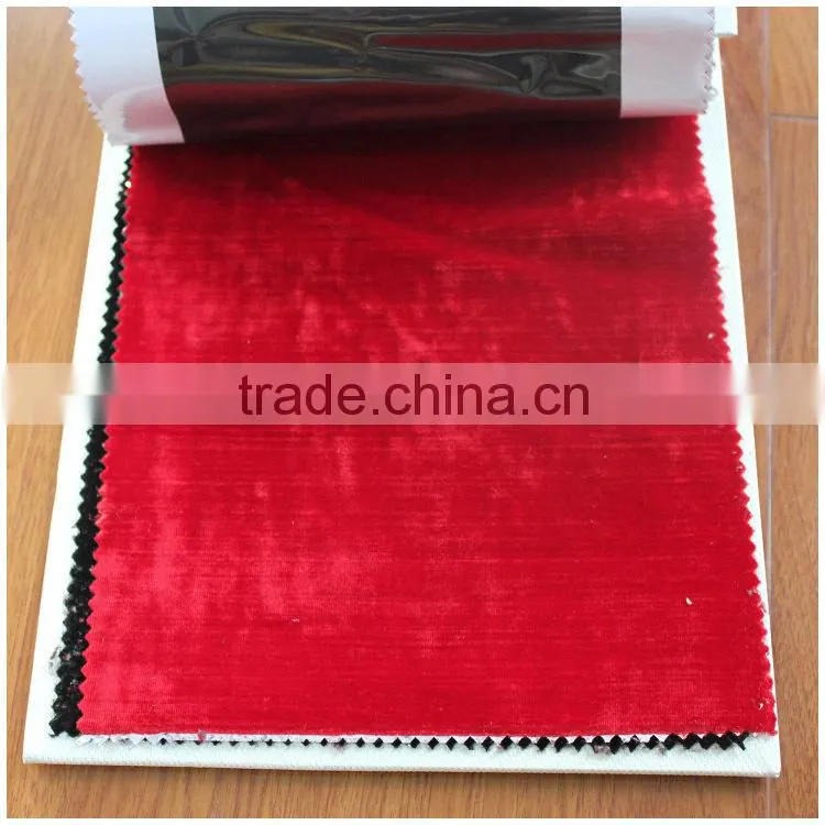Classic European Style Green Velvet Flame Retardant Children Fabrics Curtains Roll Sheer Modern Home Textile