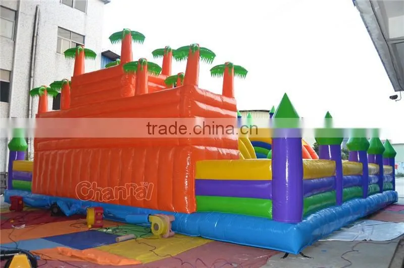 Kids Fun City Inflatable Playground Outdoor Gym Playground Equipment Inflatable Fun City