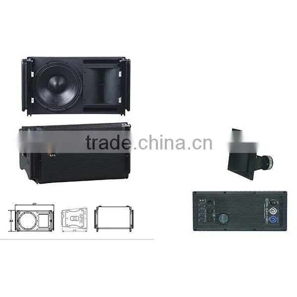 12inch line array active neodymium outdoor stage waterproof PA speakers line array