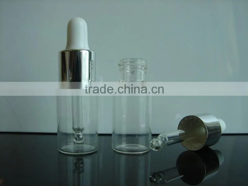 5ml Dropper glass botlle,for essence, serum and essential oil (ITEM NO.:RC5ml)