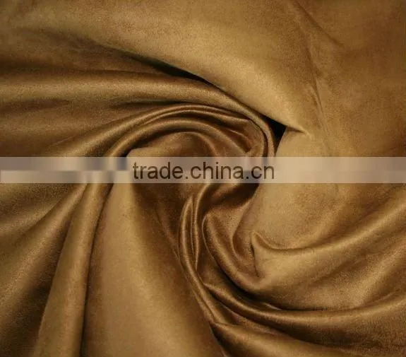 100% polyester microsuede fabric/ suede fabric/ sofa fabric/ glover fabric/ furniture fabric