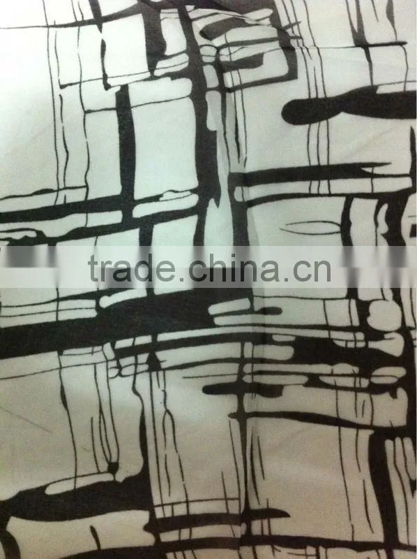 US$ 1/M up Chiffon Print Fabric Textile Stock Stocklot040
