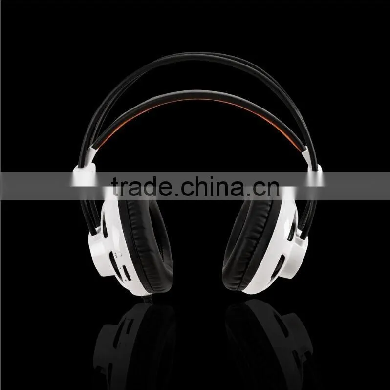 computer headphone /headset with LDE light and game headphone /headset with 3.5mm 7.1 plug /USB
