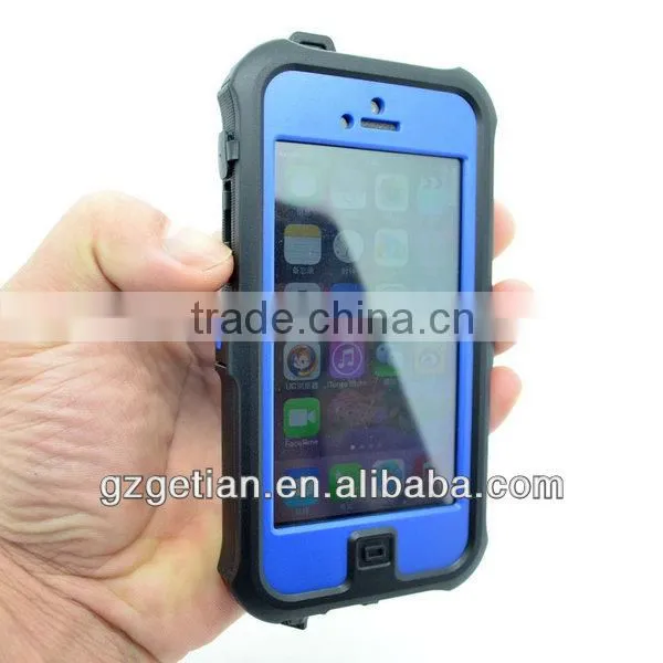 2015 Top Sell Colourful Fashion Plastic Waterproof Case for iphone 6