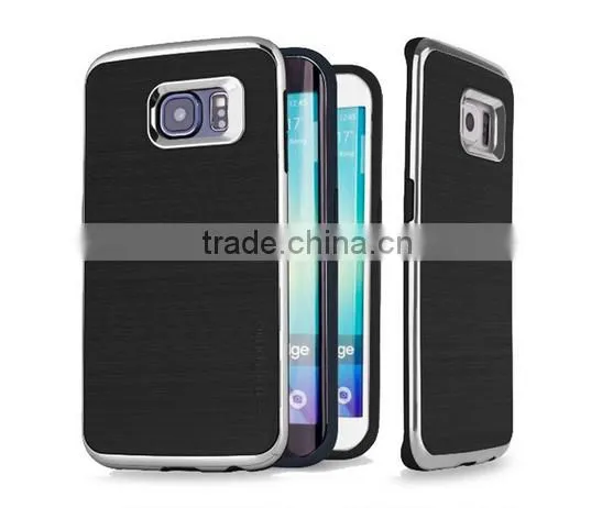Hard back PC TPU bumper back cover for motomo Samsung s7 armor case custom case