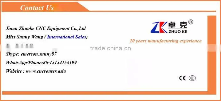 ZhuoKe CNC 6060 Metal Engraving Machine For Drilling And Milling With 3 Spindle Head Rotary Axis 600*600mm CE Approved ZK-6060