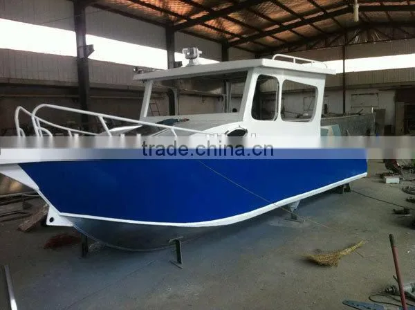 26ft 4 Persons Center Console Aluminum Work Boat
