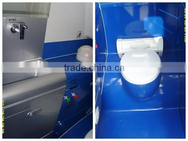 middle position bus toilet