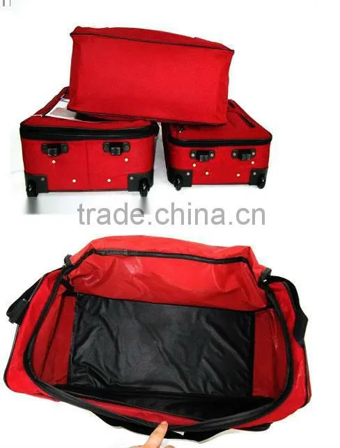 2015 Wholesale bags EVA Trolley Bag Set for woman /Hot sale High Quality super light travel bag