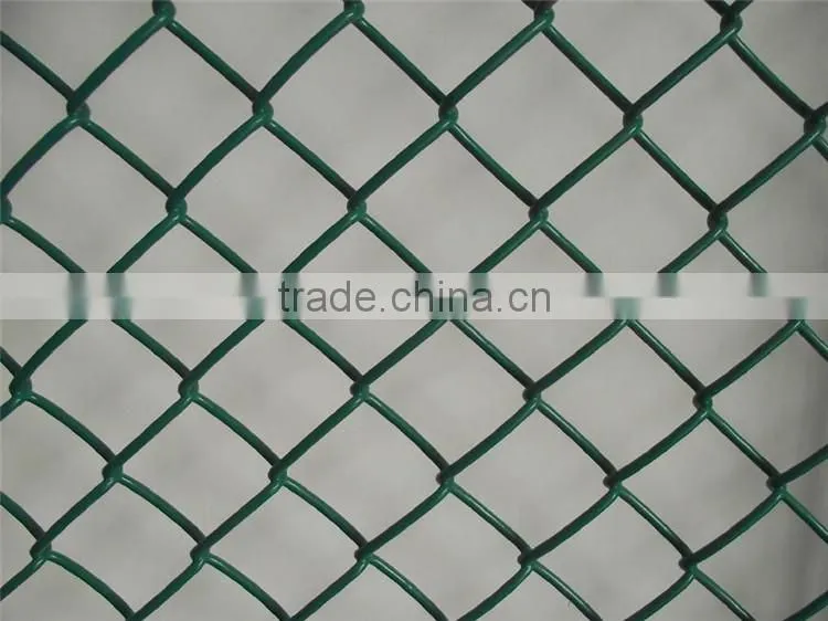 anping galvanized used chain link fence, diamond fence for sale price from china factory