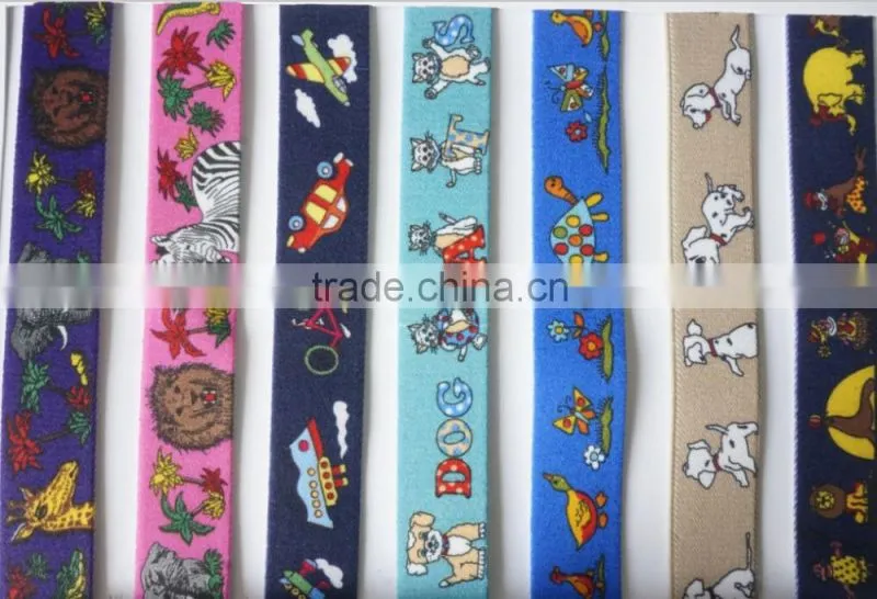 Custom printed elastic bands