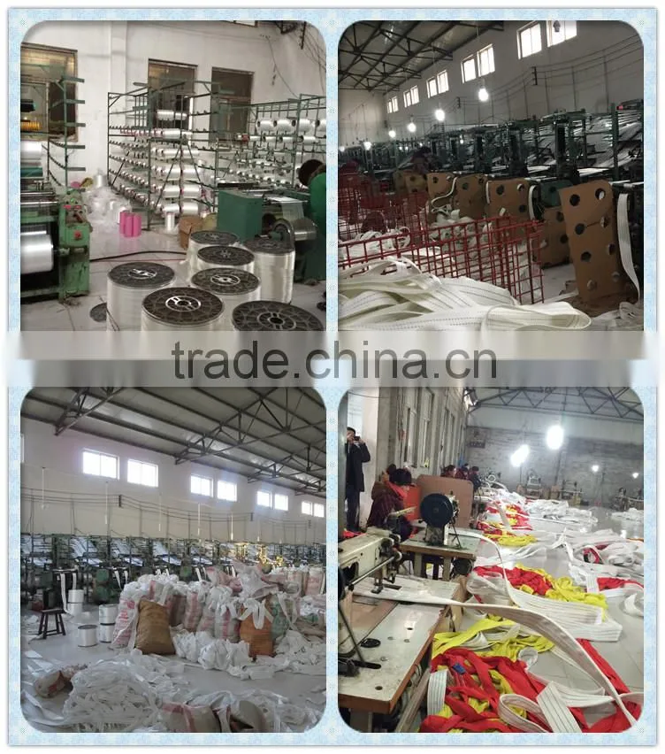 Heavy duty EB type polyester webbing materials for belt