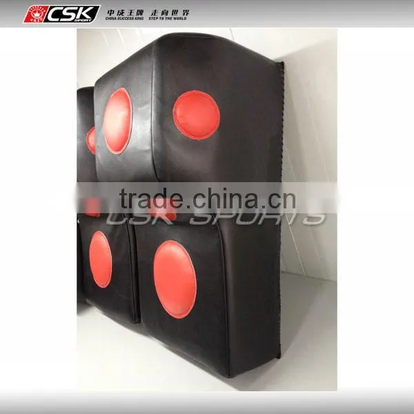 Leather martial arts kicking pads