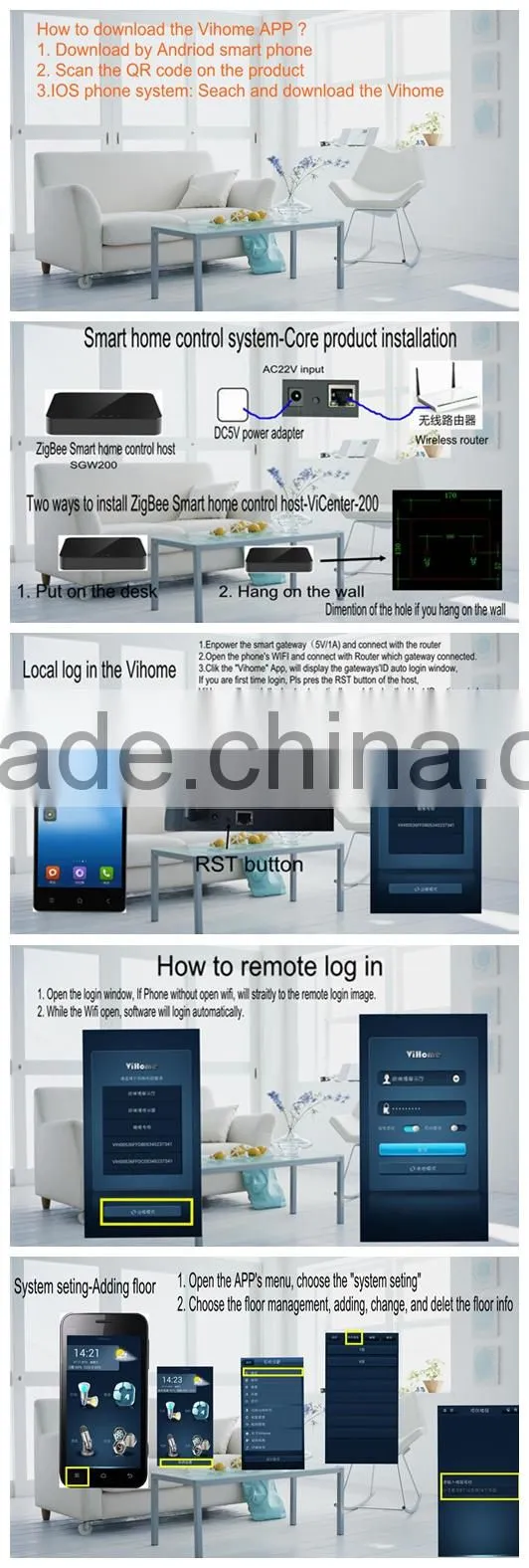 ACESEE smart home products mobilephone control smart switch 1CH