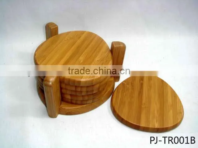 Wooden Coaster Set