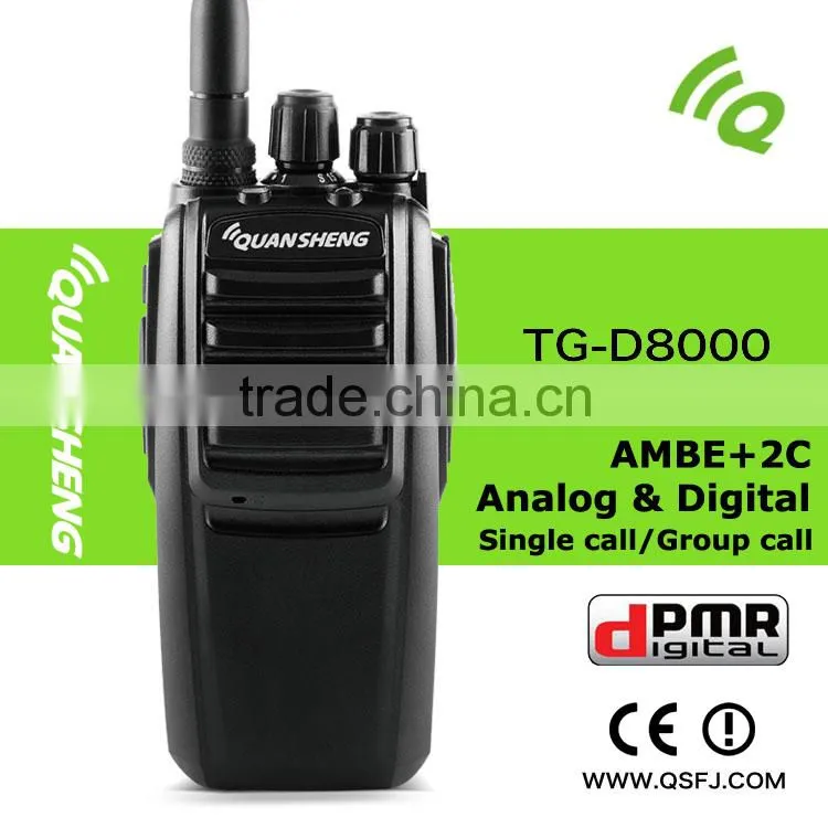 Reliable Quality Handheld DPMR Digital 2 Way Radio Walkie Talkie With Clear Voice