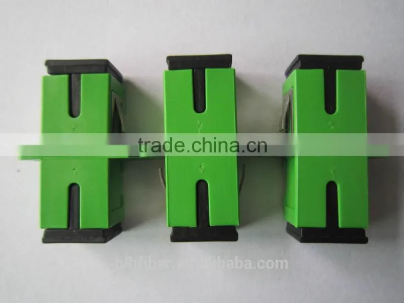 Fibre optical zirconia or plastic ceramic ferrule SC Fiber Optic Adaptors