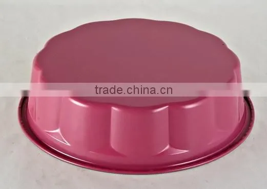Removable Non Stick Bottom Baking Mold Pan Jerry Cake Pan with flower