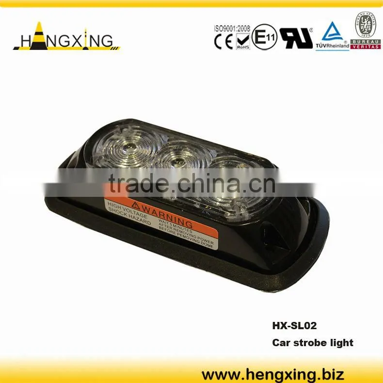 SL02 3 led clear strobe leds