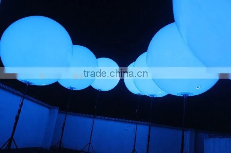Amazing inflatable led balloon stand for decoration