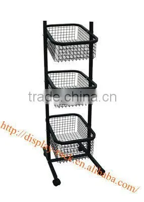 hot fruit vegetable accessories display rack HSX-245