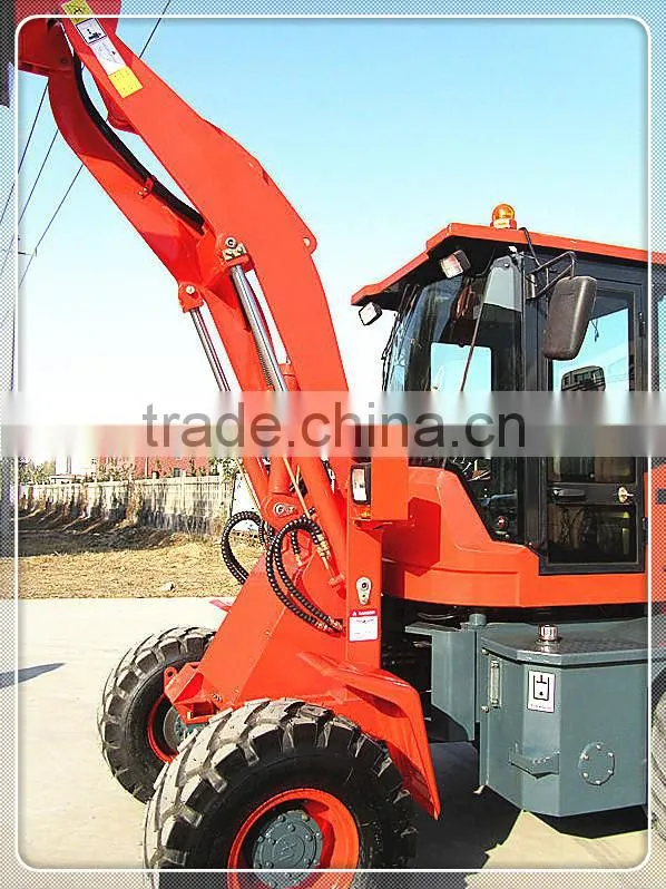 front wheel loader with joystick control ZL18