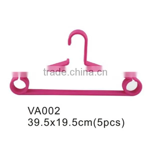 VA004 plastic clothes hanger laundry pipe hanger