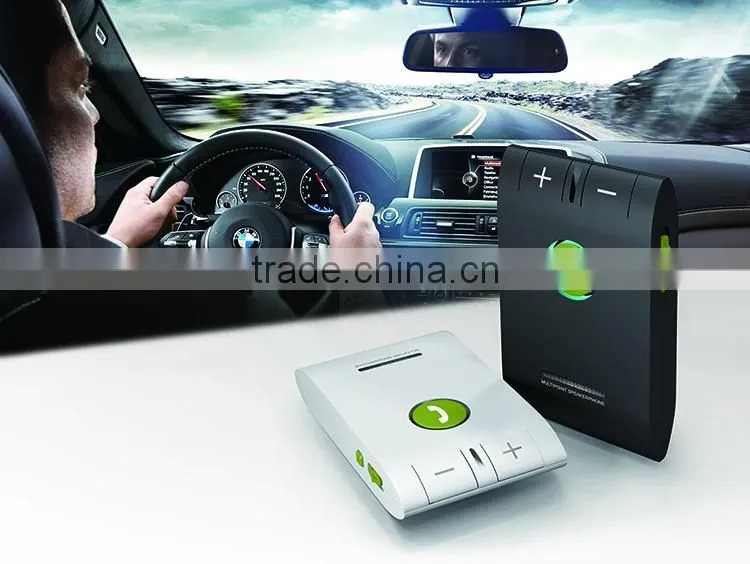 SunVisor RE6 Bluetooth Car Kit Handsfree Speakerphone Car Speaker Kit With Car Charger