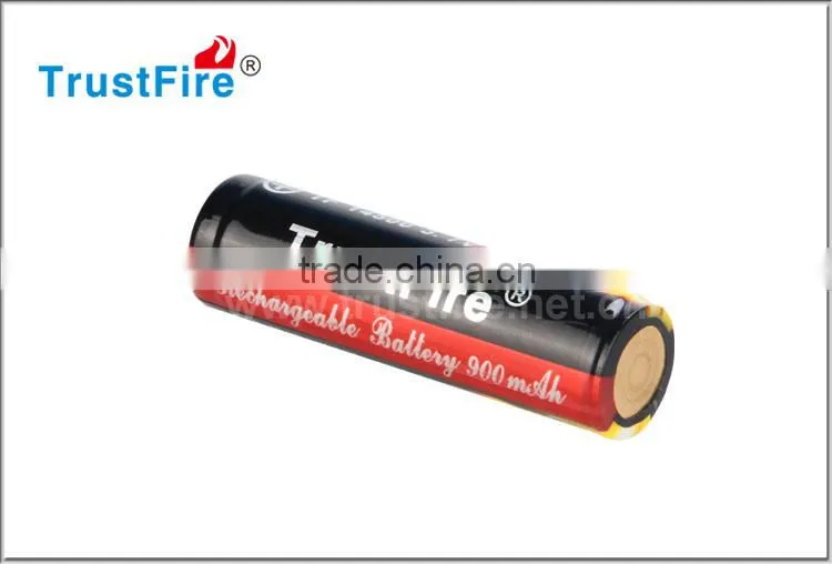 Powerful TF rechargeable battery TrustFire 14500 Li-ion battery 3.7V 900mAh rechargeable lithium battery with PCB
