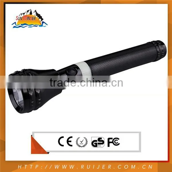 Powerful Zoomable Waterproof 10 Color Led Flashlight