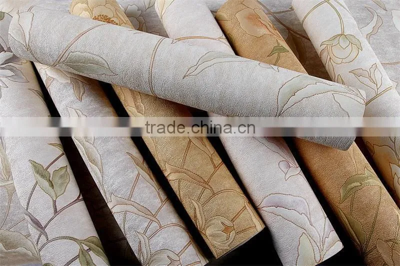 2015 New Cheap stereoscopic wall paper/wall murals