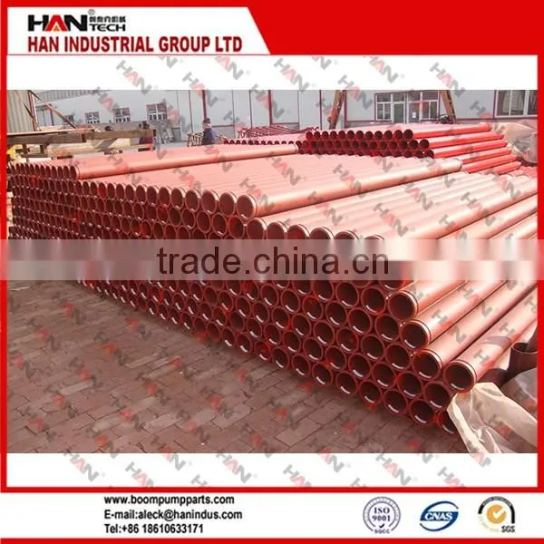 delivery pipe concrete pump ST52 DN125*3M steel pipe SANY 7.0mm
