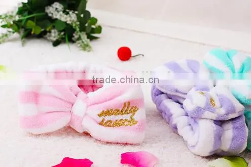 2014 fashionable new design cotton wash headscarf for washing convenience