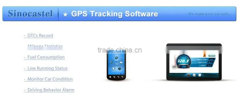 Bluetooth obd ii scan tool for diesel gasoline car truck