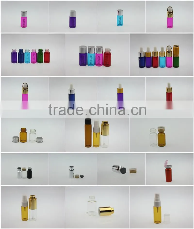 20ml slant shoulder glass liquid foundation bottles with shiny silver lotion pump
