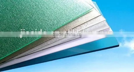 Polycarbonate embossed sheet,pc embossed solid sheet