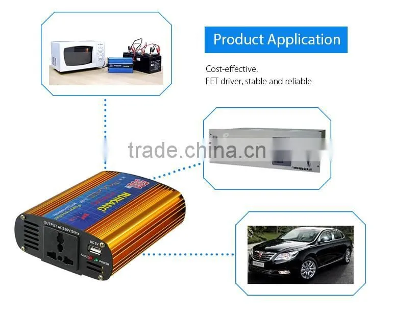 home power inverter dubai with SMART FAN 500w
